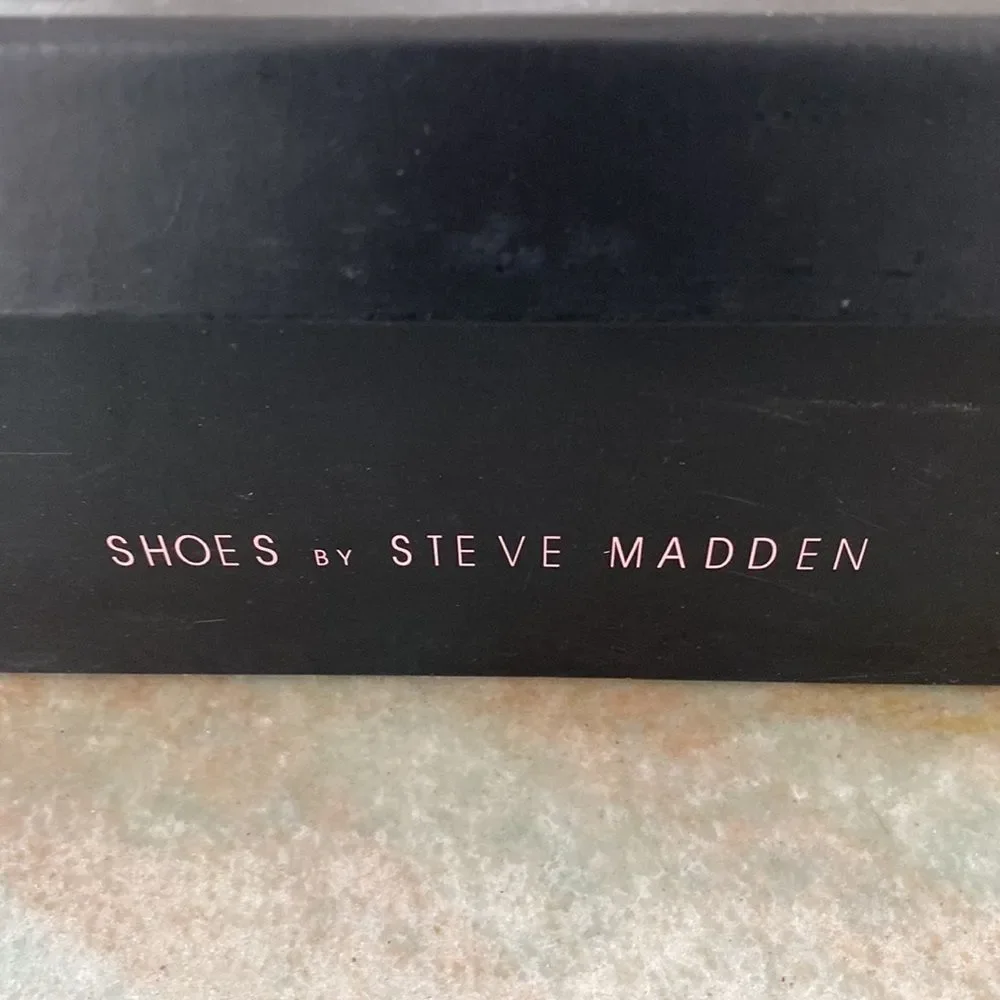 Steven by Steve Madden Carsenn Cognac Studded Leather Heels - Picture 14 of 15